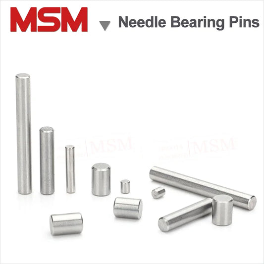 100PCS Stainless Steel Dia.1.5 mm Cylindrical Pin Locating Dowel Needle Bearing Pin Rollers Transmission Shaft Drive Axle 4-25mm