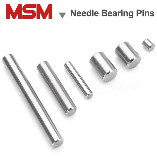 100PCS Stainless Steel Dia.2 mm Cylindrical Pin Locating Dowel Needle Bearing Pin Rollers Transmission Shaft Drive Axle 4-40mm