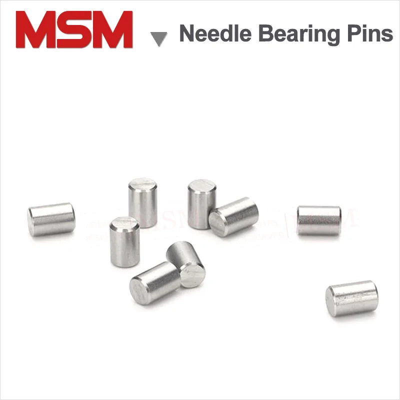 100PCS Stainless Steel Dia.2 mm Cylindrical Pin Locating Dowel Needle Bearing Pin Rollers Transmission Shaft Drive Axle 4-40mm