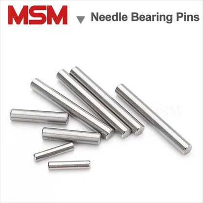 100PCS Stainless Steel Dia.2 mm Cylindrical Pin Locating Dowel Needle Bearing Pin Rollers Transmission Shaft Drive Axle 4-40mm