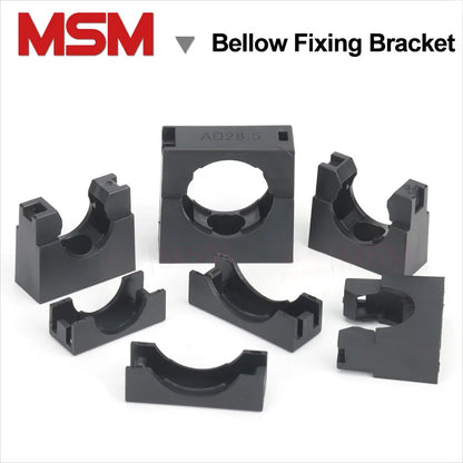 10Pc Bellow Hose Nylon Hoop Buckle Corrugated Pipe Fixing Bracket Nylon Pipe Clamp AD10 13 15.8 18.5 21.2 25 28.5 34.5 42.5 54.5