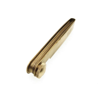 1set Copper Metric  Feeler Gauge 13/20 Brass Blades 0.05-1.00mm Thickness 100mm Length Non-magnetic Gap Valve Measurement Tools