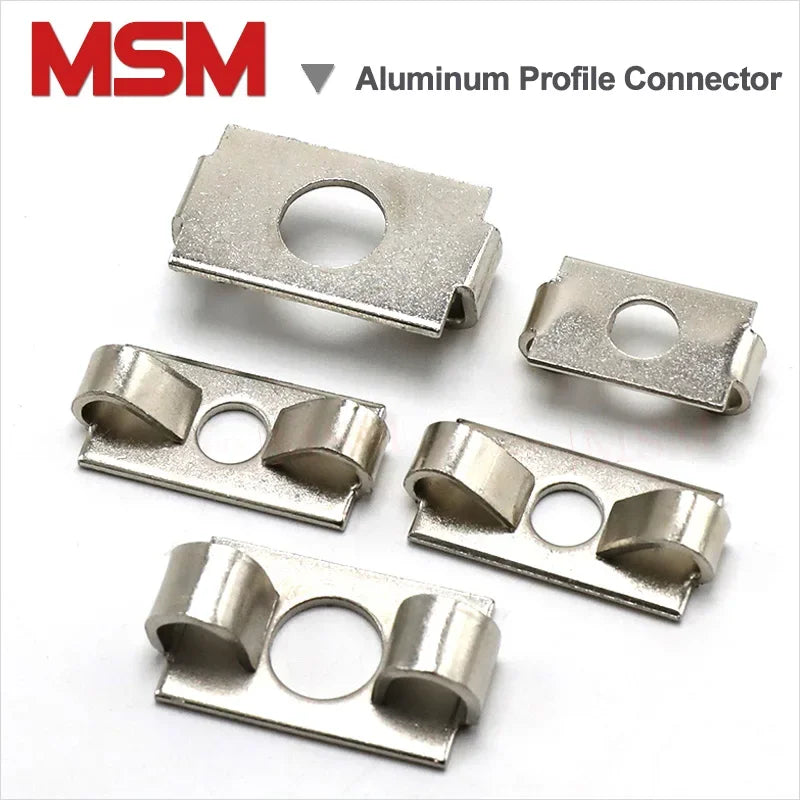 20/50/100pcs/lot M6 M8 M12 EU Elastic Connector Fastener 20 30 40 45 Series Aluminum Profile Built-in/Joint/Fitting Fastener