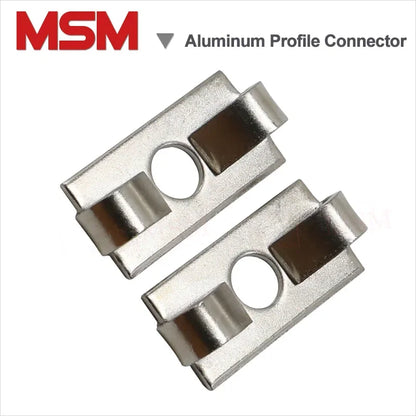 20/50/100pcs/lot M6 M8 M12 EU Elastic Connector Fastener 20 30 40 45 Series Aluminum Profile Built-in/Joint/Fitting Fastener