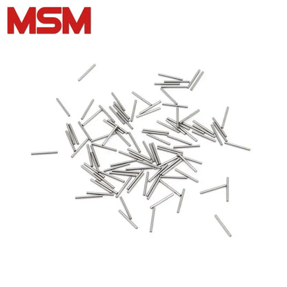 200pcs Diameter 1.5mm Needle Pins Roller GCr15 Bearing Steel Parallel Cylindrical Pin Positioning Dowel Length 3~20mm