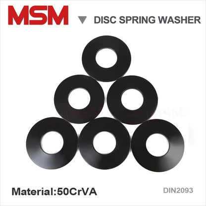 172Pcs Disc Spring Washers 50CrVA Material Size 40x20.4x2.5