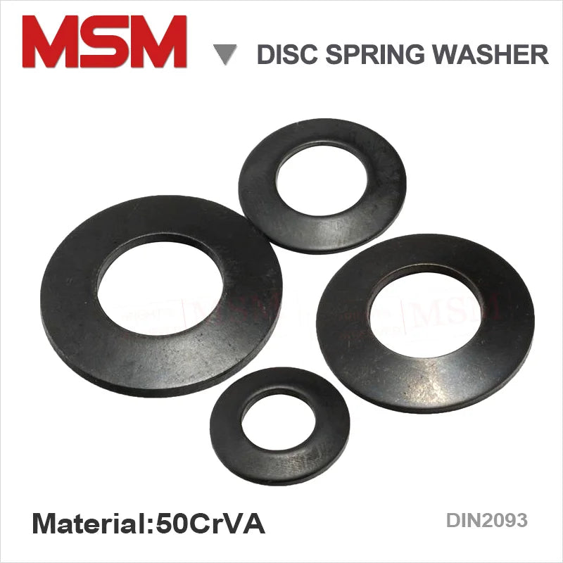 172Pcs Disc Spring Washers 50CrVA Material Size 40x20.4x2.5