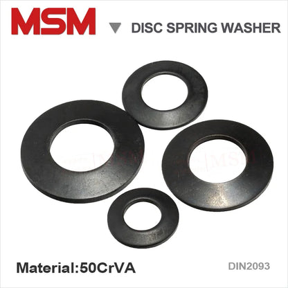 172Pcs Disc Spring Washers 50CrVA Material Size 40x20.4x2.5