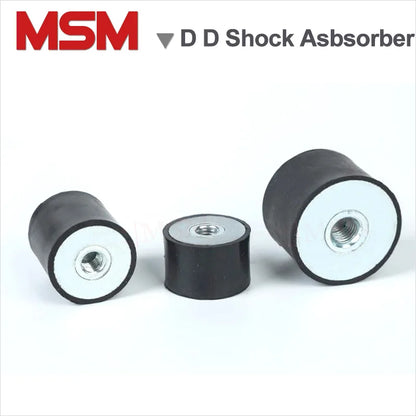 2PCS Female Thread Rubber Shock Absorbers Anti Vibration Isolator Damper Ø10-100mm M4/5/6/8/10/12/16 Rubber-Metal Silentblock