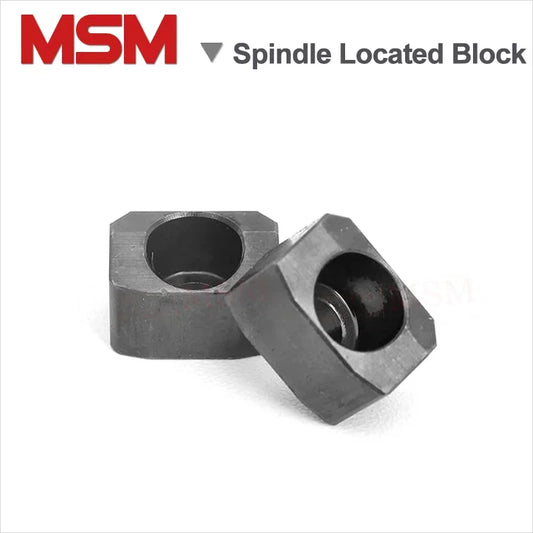 2PCS Quench & Harden CNC Spindle Positioning Block BT30/40/50 Spindle Front-end Centering Key Anti-skid Position Located Block