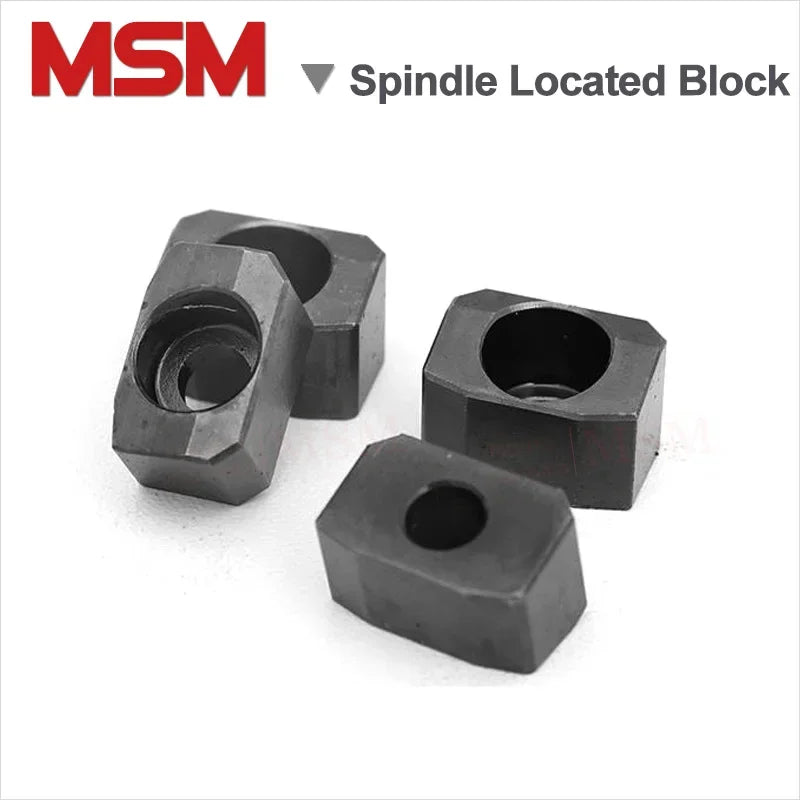 2PCS Quench & Harden CNC Spindle Positioning Block BT30/40/50 Spindle Front-end Centering Key Anti-skid Position Located Block