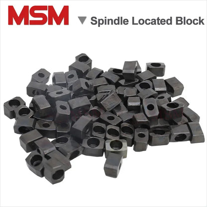 2PCS Quench & Harden CNC Spindle Positioning Block BT30/40/50 Spindle Front-end Centering Key Anti-skid Position Located Block