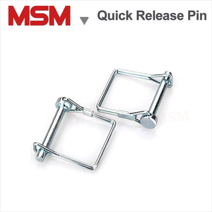 2PCS Steel Square Quick Lock Release Pins M5 M6 M8 M10 M12 Trailer Truck Coupler Safety Pin Shaft Locking Pin