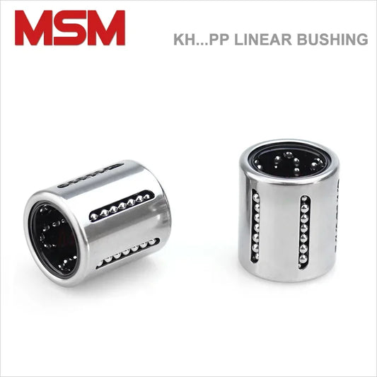 2pcs MSM Compact Linear Bearings KH0622 KH0824 KH1026 KH1228 KH1428PP KH1630PP KH2030PP KH2540PP KH3050PP KH4060PP KH5070P (mm)