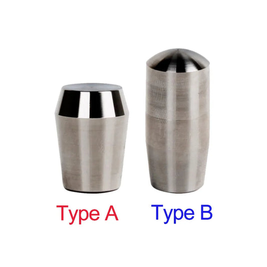 2pcs Stainless Steel Cylindrical Shape Handgrib Nuts M6 M8 M10 Cone Shape Nuts for Machine Tool Gribs Handle Nuts