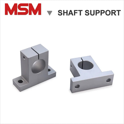 4pcs MSM SH30 Shaft Spport Linear Bearing Rail Holder SK30 Vertical End Support Shaft Seat Rod Bracket Aluminium Fixture 30mm