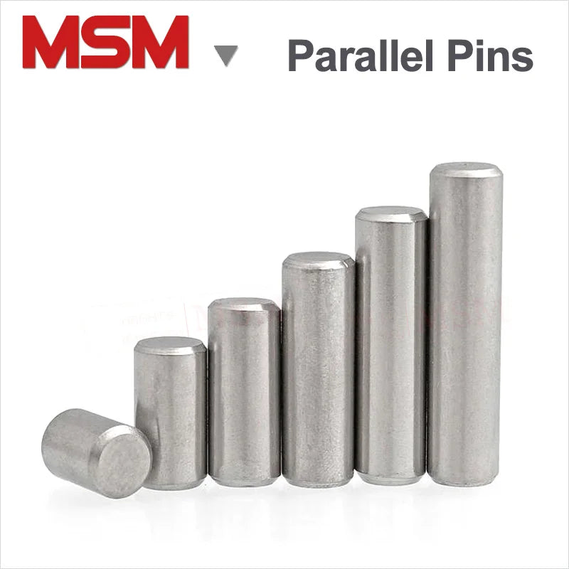 5/10 PCS Stainless Steel Dowel Pins M8 Parallel Pins Length 10 ~80mm Cylindrical Pin GB119 Locating Dowel