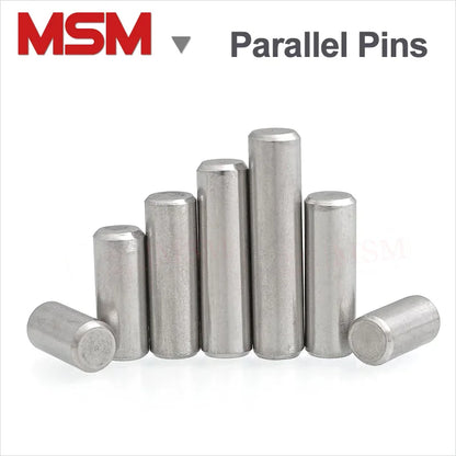 5/10 PCS Stainless Steel Dowel Pins M8 Parallel Pins Length 10 ~80mm Cylindrical Pin GB119 Locating Dowel