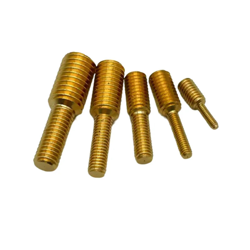 5pcs Reducer Screw Brass/Copper Double Head Conversion Screw Change External Male Thread Adapter Reducing Bolt M3/4/5/8/8/10/12