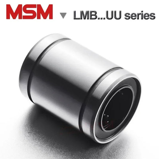 8pcs MSM Imperial Linear Bearings LMB6UU LMB8UU LMB10UU LMB12UU LMB16UU English System SW16UU Inch Size Bushing