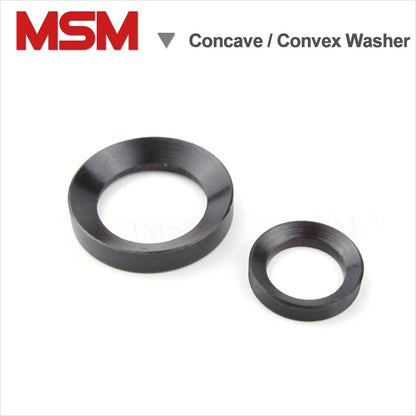 Carbon Steel Concave Washer With Cone Face /Convex Washers With Ball Face Spherical Gaskets Harden M6/8/10/12/16/20/24/30/36