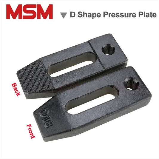 D Shape Carbon Steel Quenching Harden Parallel Platen Punching/Injection Machine Pressure Plate Mold Clamp M12 M14 M16 M18 M20