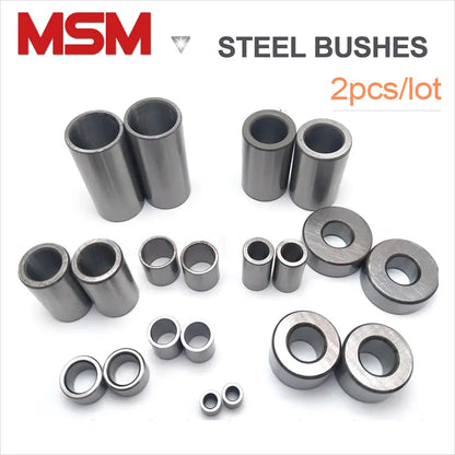 2PCS 12MM Inside Diameter Outter14~22mm Shaft Sleeve Axle Bushes Bearing Steel Jig Bushes (Inner Dia. X Outer Dia. X Height)