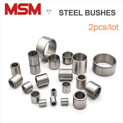 2PCS 12MM Inside Diameter Outter14~22mm Shaft Sleeve Axle Bushes Bearing Steel Jig Bushes (Inner Dia. X Outer Dia. X Height)