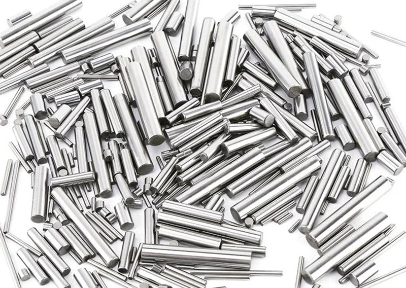 300/200/100PCS Diameter 2mm GCr15 Bearing Steel Cylindrical Pin Locating Dowel Needle Pin Roller Length [3-40mm]