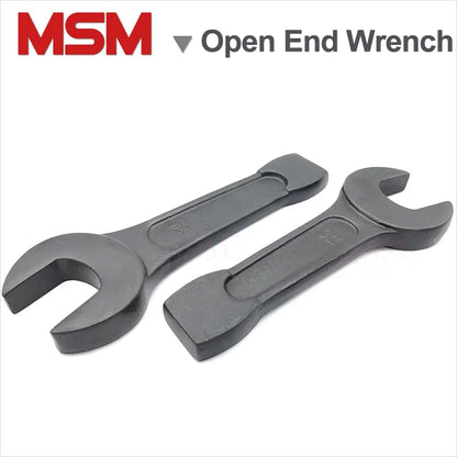 Heavy Duty High Strength Single Head Open End Wrench Striking Face Open End Spanner Size 24 27 30 32 34 36 38 41 46 50 55