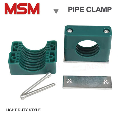 Light Duty Single Pipe Support Holder For Hydraulic Hose Cable Oil/Marine/Plastic Pipes Tube Clamp  With Inner Hexagon Screw