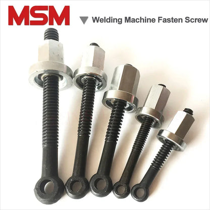 PE Butt Welding Machine Fastening Screw With Nut Fuser Hot Melt Machine Gland Screws 160/200/250/315/355/400/450/500/630 Types