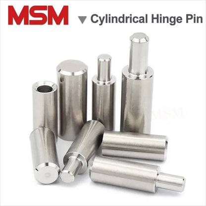 Stainless Steel Male to Female Hinge Pin Cylindrical Door Shaft Heavy-duty Weld-on Hinge Home Gate Door Window Part Dia 6~30mm