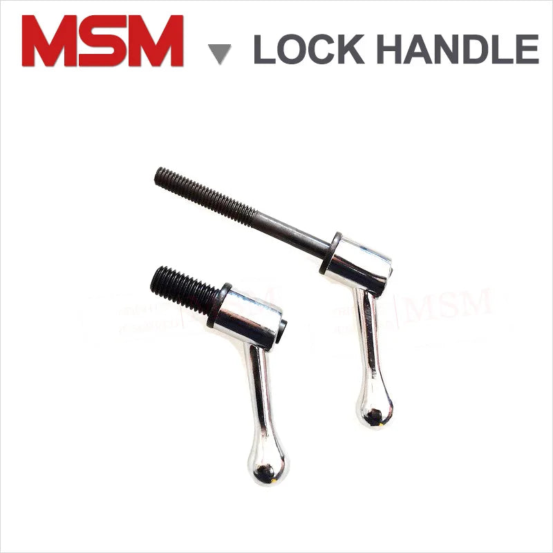 Turret Milling Machine Male Locking Handle M8/NT30 Spindle Locking Bolt Metric M12 Inch 1/2 Workbench Adjustable Clamping Lever