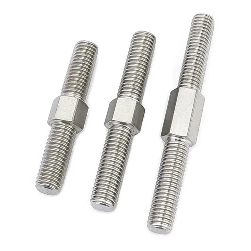 X Pcs Screw Converter Left Thread to Right Double Ends Conversion screws for Positive and Negative Threads M4/5/6/8/10/12/16