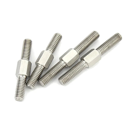 X Pcs Screw Converter Left Thread to Right Double Ends Conversion screws for Positive and Negative Threads M4/5/6/8/10/12/16