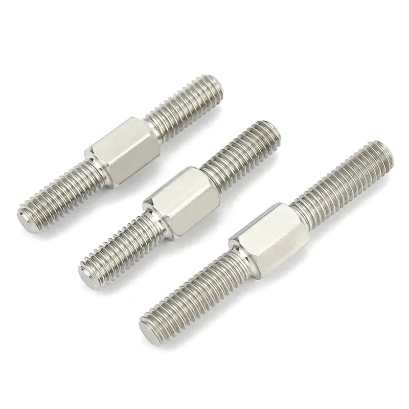 X Pcs Screw Converter Left Thread to Right Double Ends Conversion screws for Positive and Negative Threads M4/5/6/8/10/12/16