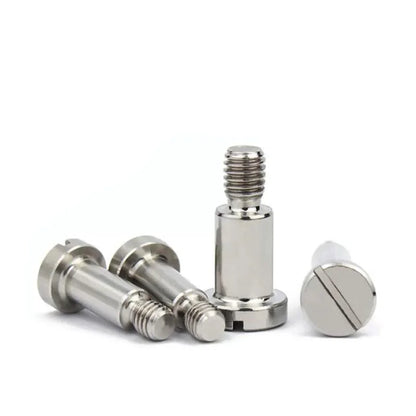 X Pcs Stainless Steel Slotted Cheese Head Shoulder Screws Slotted Plug Roller Bearing  Shoulder Bolts M6 M8 M10 GB830