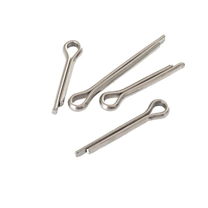 X pcs Stainless Steel Split Pins U Shape M6 M6.3 M8 M10 Splitted Spring Cotter GB91 Split Fixing Locking Safety Elastic Clip