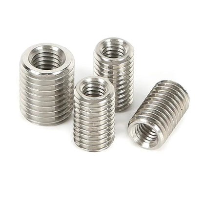 Xpcs M2.5 M3 M4 M5 M6 M8 M10 M12 Thread Adapter Screw Sheath 304 Stainless Steel Internal-External Male-Female Conversion Nut