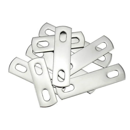 Xpcs Square Washer for U-shaped Screws 304 Stainless Steel Flat Gasket Clamp Plate U-clip Bolt Baffle