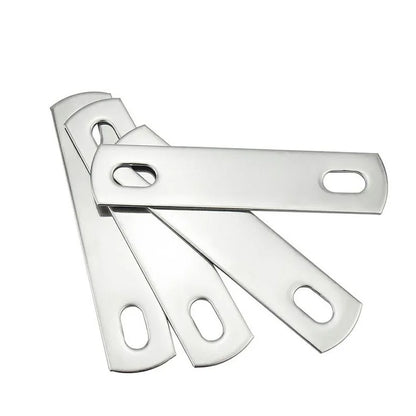 Xpcs Square Washer for U-shaped Screws 304 Stainless Steel Flat Gasket Clamp Plate U-clip Bolt Baffle