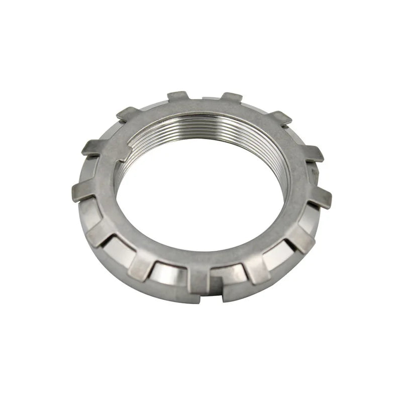 Xpcs Stainless Lock Gasket Spacer M10~160 Rolling Bearings Lockwashers MB/AW Round Slotted Nut Safety Plate Lockclip With Teeth